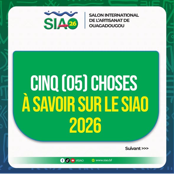Cinq choses à savoir sur le SIAO 2026